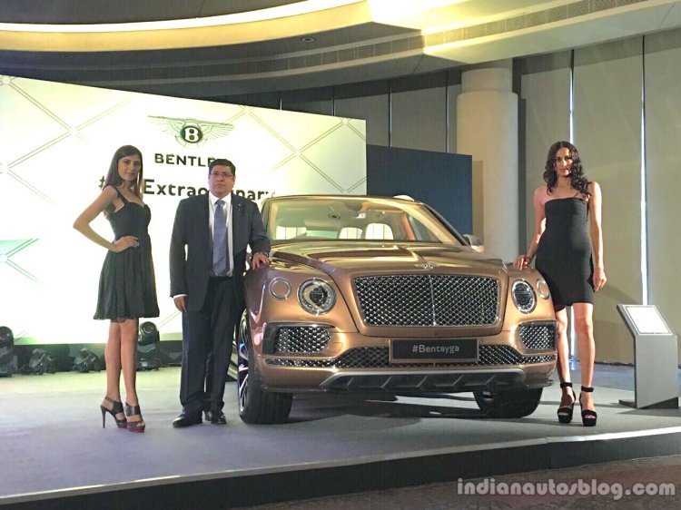 Bentley Bentayga front launched in India