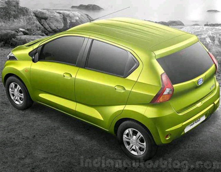 Datsun redi-GO rear unveiled press image