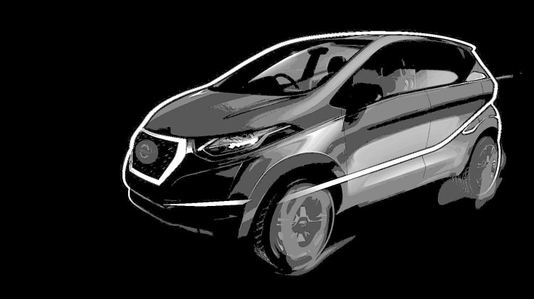 Datsun redi-GO silhouette teased