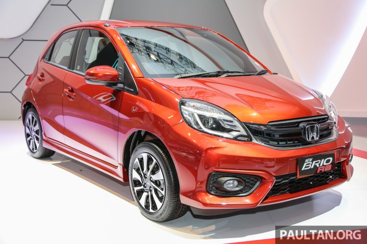 Honda Brio RS launched - Indonesia