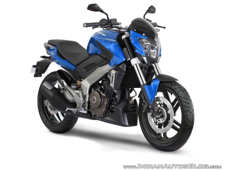 Production Bajaj Pulsar CS400 Blue