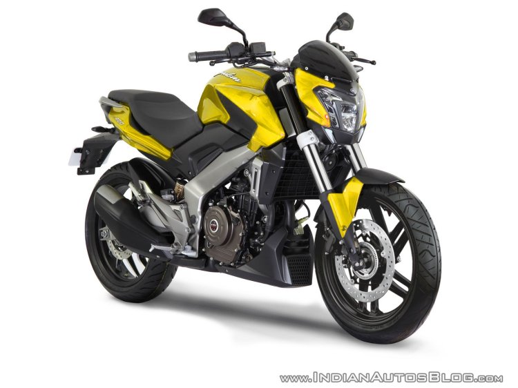 Production Bajaj Pulsar CS400 Yellow