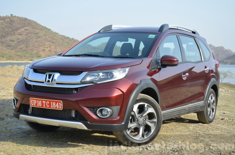 Honda BR-V front three quarters VX Diesel Review