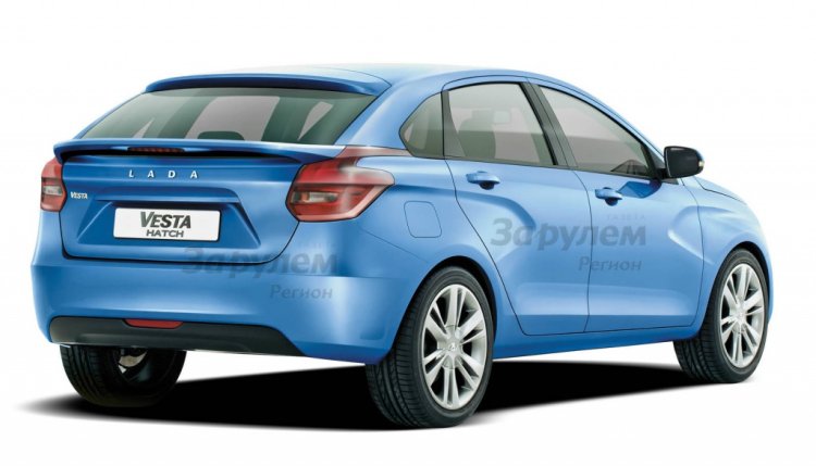 Lada vesta hatchback