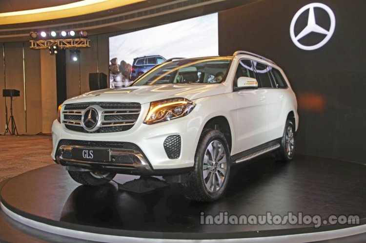 Mercedes GLS front quarters India launch