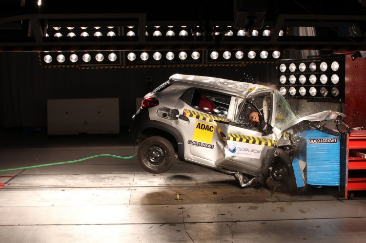 Renault Kwid (I) Global NCAP crash test
