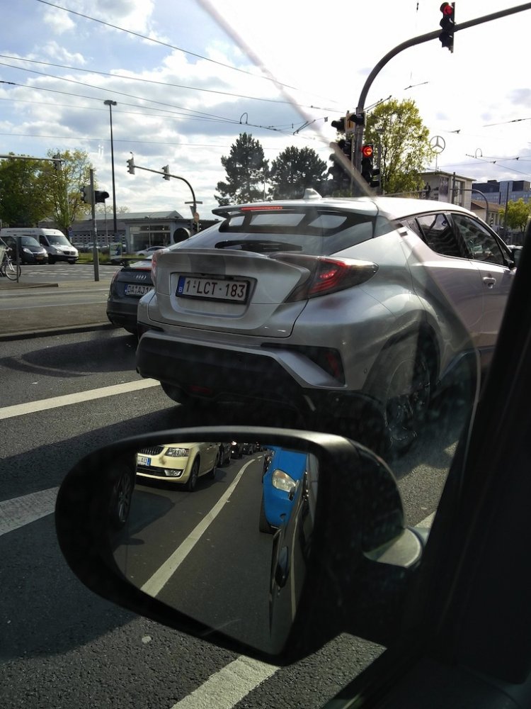 Toyota C-HR spied