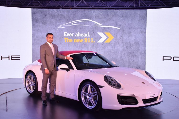 2017 Porsche 911 Carrera Cabriolet launch in India