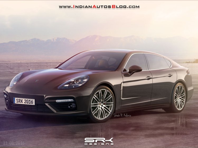2017 Porsche Panamera rendering