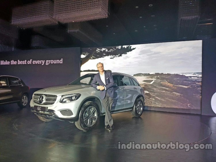Mercedes GLC front three quarter launched in India