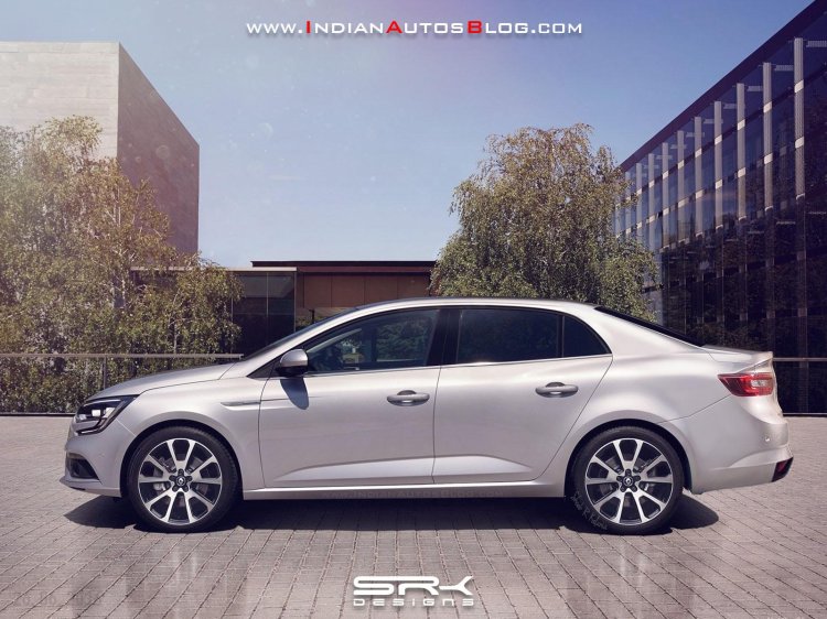 Next-gen Renault Fluence (Renault Megane sedan) Rendering