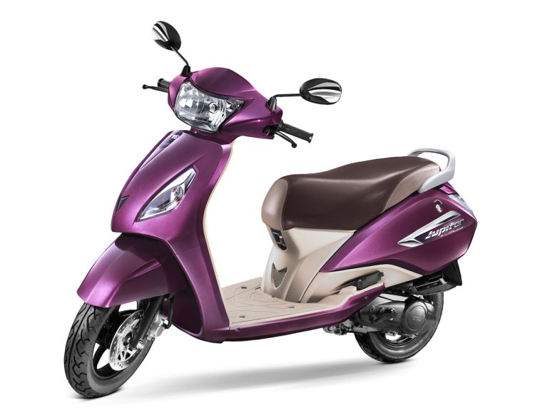 TVS Jupiter MillionR Special Edition side launched
