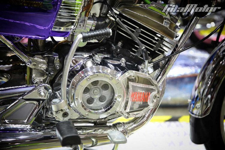 Yamaha RX135 RX-K engine