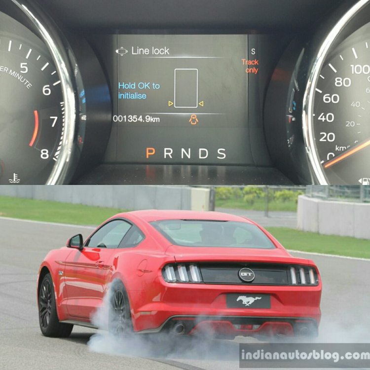 2016 Ford Mustang GT in India Line Lock First Drive Review