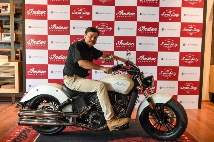 2016 Indian Scout Sixty launch side profile