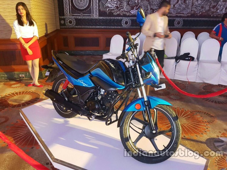 Hero Splendor iSmart 110 launch front quarter live pic