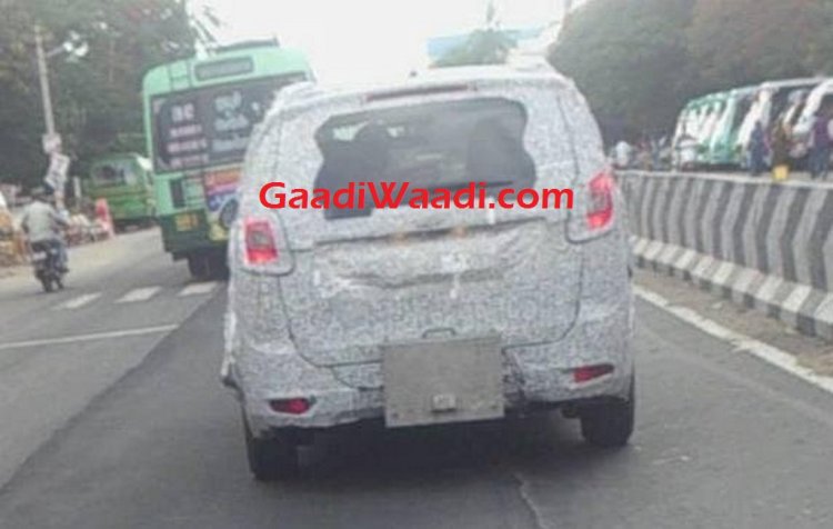 Mahindra's MPV (Toyota Innova rival) spied testing