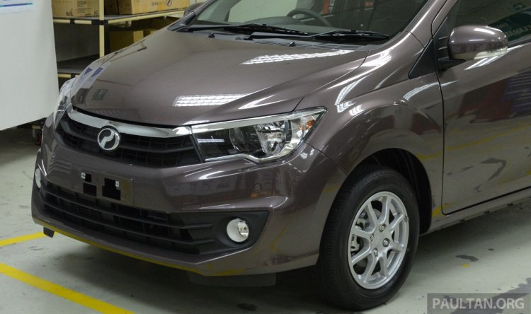 Perodua Bezza front-end