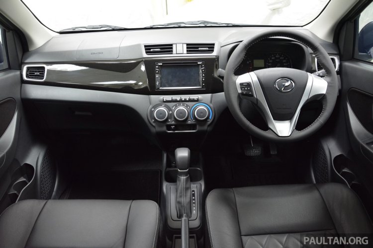 Perodua Bezza interior dashboard