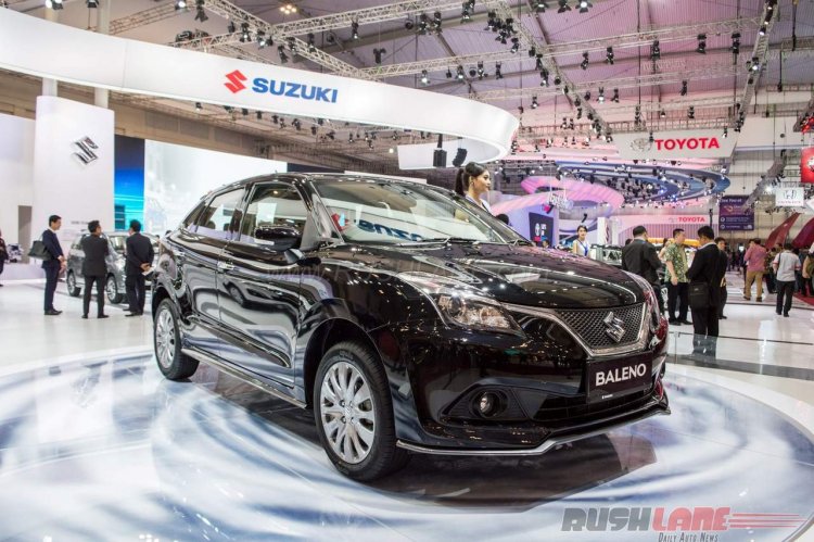 India-made Suzuki Baleno with bodykit front three quarter debuts at GIIAS