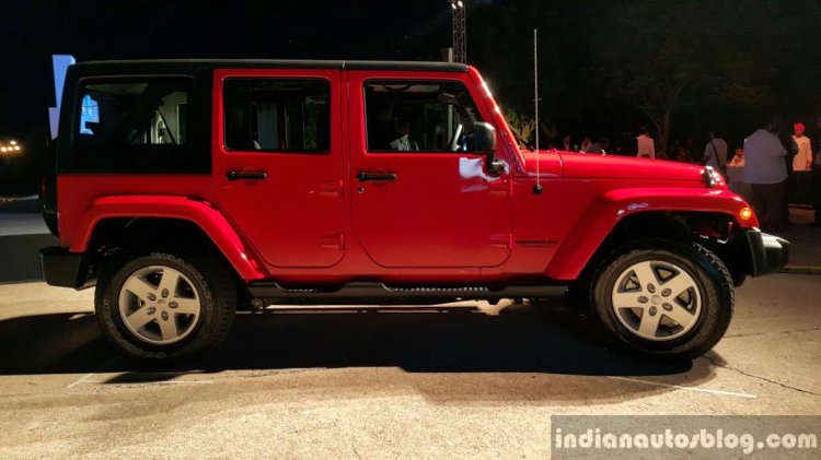 Jeep Wrangler side launched in India