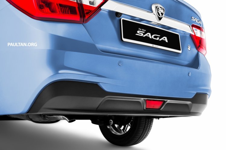2016 Proton Saga rear end teaser image