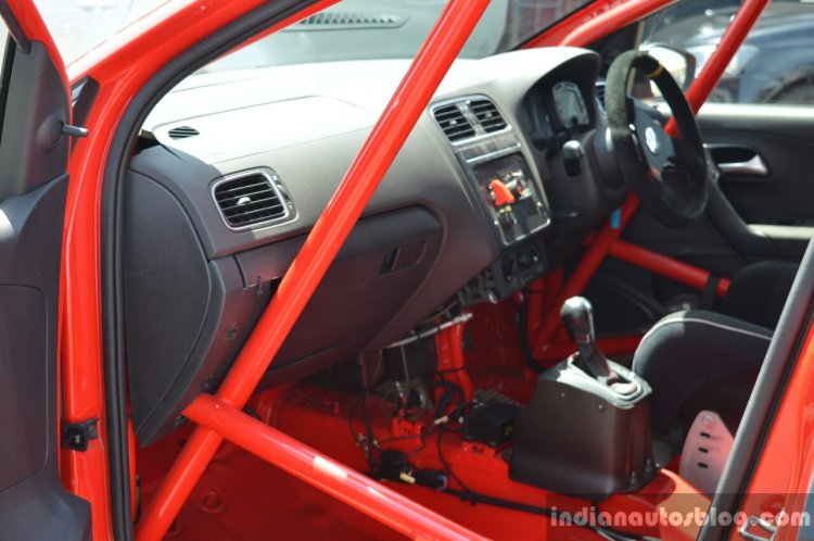 2016 VW Vento Cup Racecar dashboard Driven