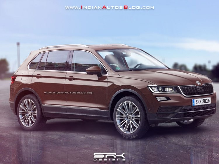 2017 Skoda Yeti rendering