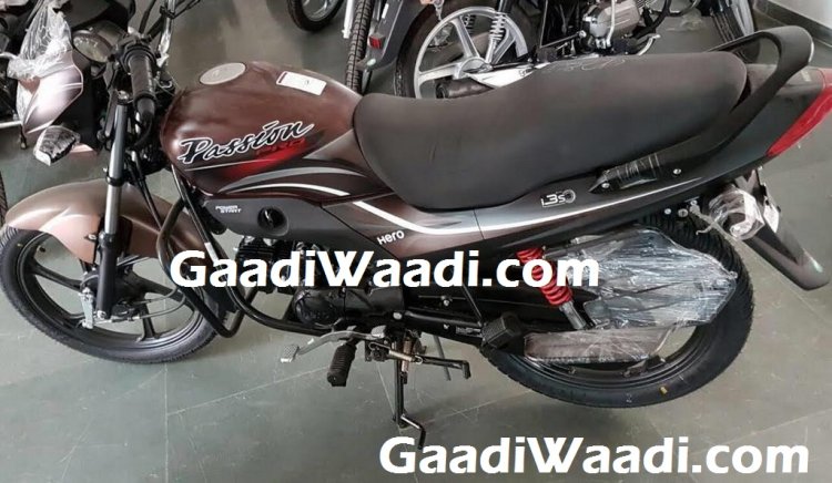 Hero Passion Pro iSmart side spied