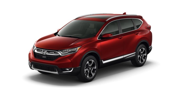 2017 Honda CR-V front three quarters right side