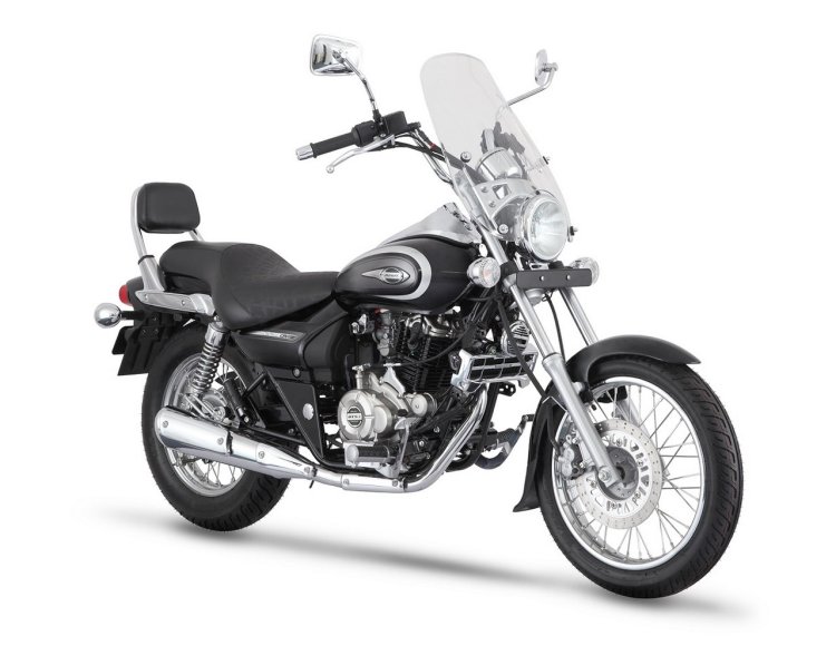 Bajaj Avenger Cruise 220 front three quarters
