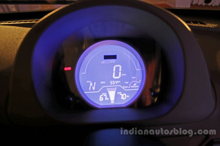 Mahindra e-Supro EV instrument cluster launched