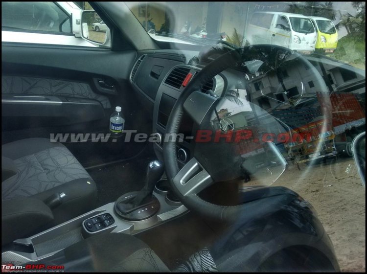 Tata Xenon facelift AT spied