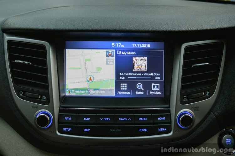 2016 Hyundai Tucson touchscreen Review