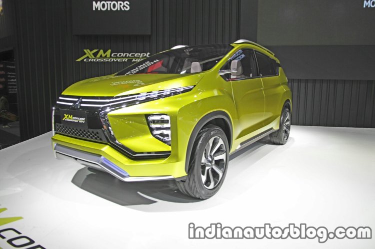 Mitsubishi XM Concept front quarter at the Thai Motor Expo