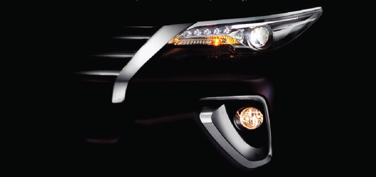 Toyota Fortuner India launch teaser 2016