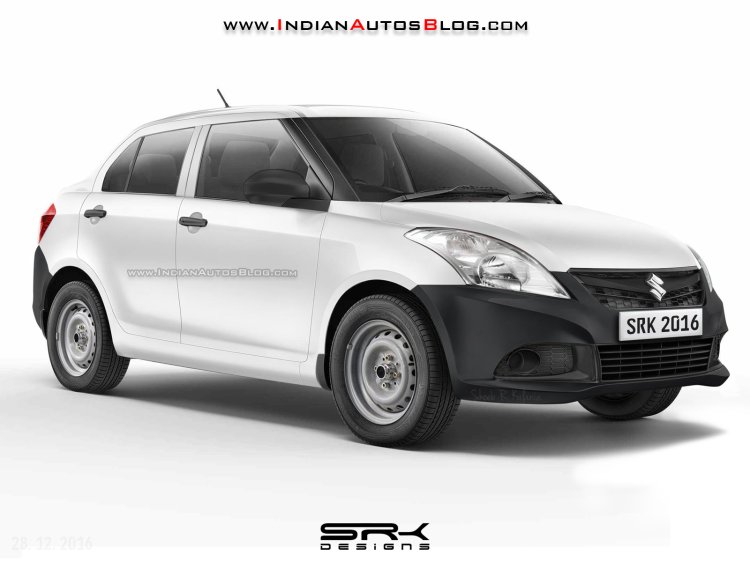 2017 Maruti Swift Dzire Tour Spotted For The First Time