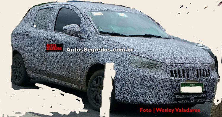 Fiat X6H front quarter spied testing