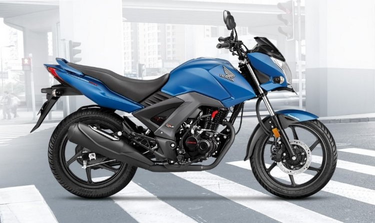2017 Honda Unicorn 160 BSIV Blue