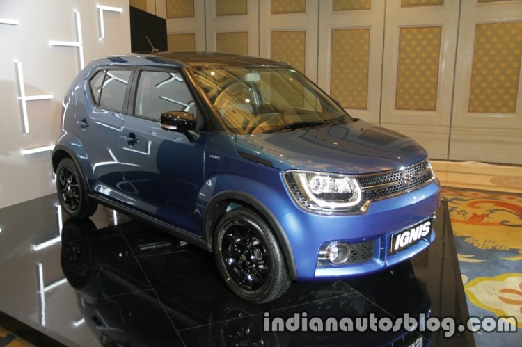Maruti Ignis front three quarter unveiled