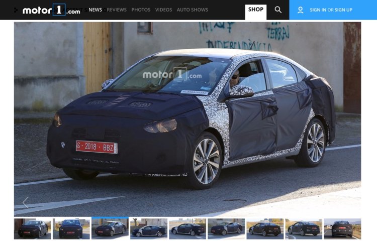 Next gen Hyundai Verna spied testing for the first time