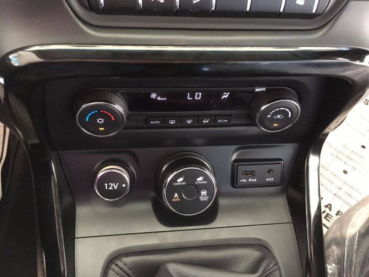 Tata Hexa super drive mode at a Gujarati dealership