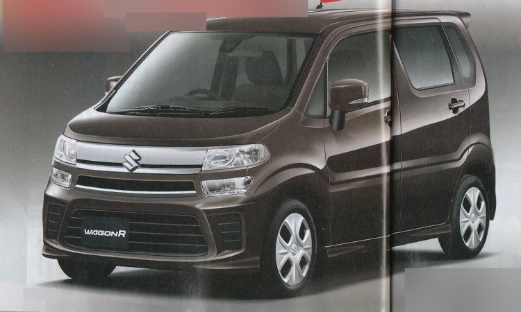 2017 Suzuki Wagon R (Maruti Wagon R) front brown rendered