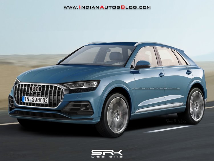 2018 Audi Q8 rendering front