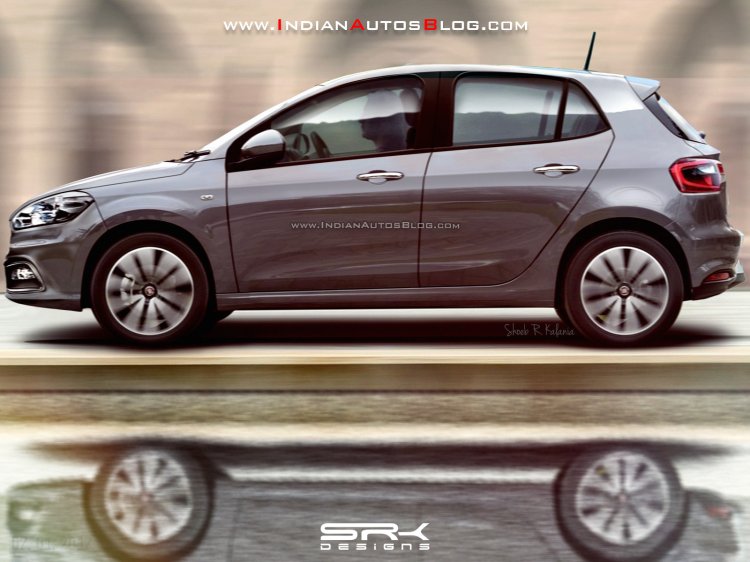 Fiat X6H (Punto successor) side IAB Rendering