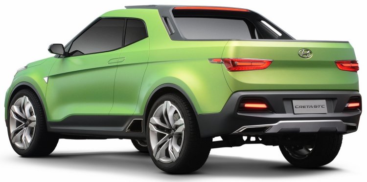 Hyundai Creta pickup (Hyndai Creta Sport Truck Concept) to enter production in 2019
