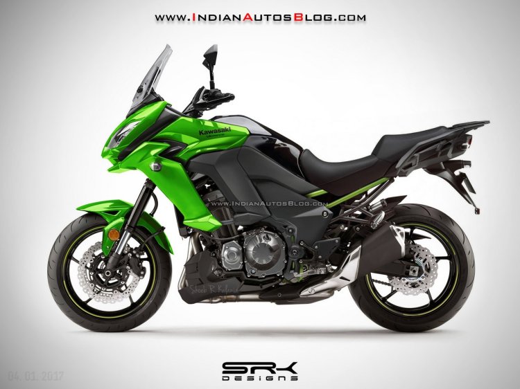 Kawasaki Versys 900 - IAB Rendering