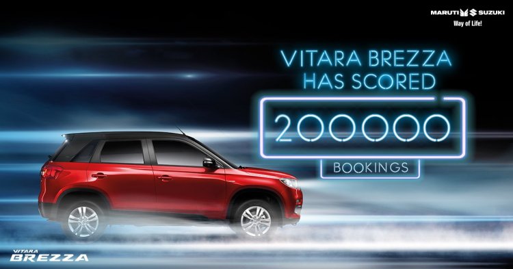 Maruti Vitara Brezza bookings
