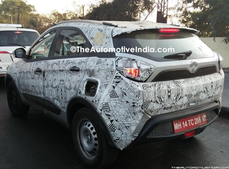 Tata Nexon spied on test