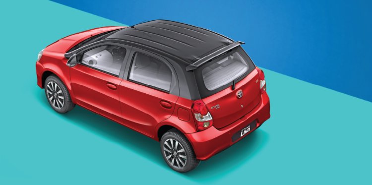 Dual tone Toyota Etios Liva rear launched